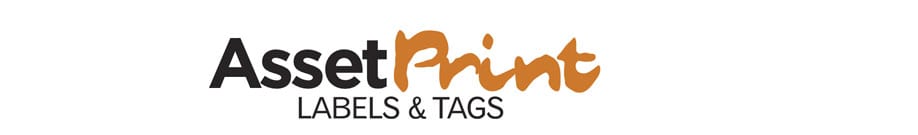 AssetPrint Labels & Tags Logo Equipment ID tags and nameplates