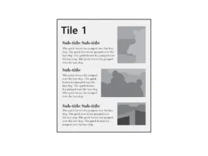 600 X 500mm Tuph Mount | Single Print Tile 7201 600 X 500mm Tuph Mount | Single Print Tile 7201